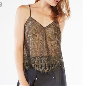 Stunning BCBG gold cami